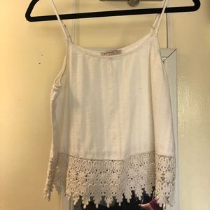 White tank top